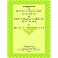 Supplement To Revolutionary Soldiers Of Onondag...