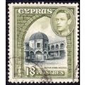 Cyprus Sg160 18pi Black & Olive-Green fine used...