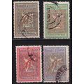 RUMÄNIEN ROMANIA [1906] MiNr 0173-76 ( O/used )...