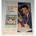 1967 Diet-Rite Cola Soda Ad w/ Paul Horn