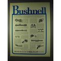 1972 Bushnell Sports Optics Ad - For The Latest