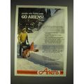 1980 Ariens Sno-Throw Ad - People Who Know Snow