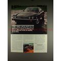 1982 Jaguar XJ-S Car Ad - Offered With So Much!!