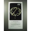1987 Montblanc Noblesse Pen Ad - Art of Writing