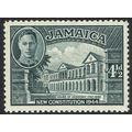 Jamaica 1945 New Constitution 4 1/2d Slate SG13...