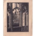 Vintage Christmas Card - Bell Tower of New Coll...