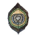 Stunning Peacock Feather Mythology Faith Symbol...