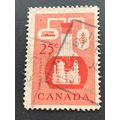 Briefmarke Kanada 25 Cent 1956 Michel 310 geste...