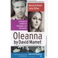 Oleanna David Mamet Aaron Eckhart Julia Stiles Garrick Theatre London Postcard