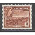ANTIGUA 1953 QE2 FORT JAMES CANNONS BATTLEMENTS...