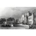 SOUTH VIEW OF LOWTHER CASTLE 1858 Thomas Allom ...