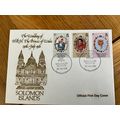 SOLOMON ISLANDS 1981 Charles and Diana wedding FDC