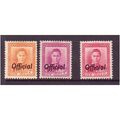 new zealand stamp official range sgo152 hm o153...