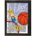 AUS 2009 55c 'LETS GET ACTIVE' FINE USED (EBID2...