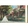 Antique Canada Postcard 1906 - West On Bridge S...