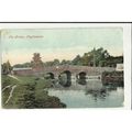Bedfordshire BIGGLESWADE Bridge Postcard by Val...