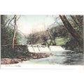 Frenchay, Gloucestershire - The Weir - postcard...