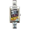 Lewis Hamilton Italian Charm Rectangular Watch ...
