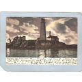 MA Boton Harbor Lighthouse Postcard Boston Ligh...