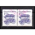 Used 2225bv 1c Omnibus Very Fine Shiny Gum CNP ...