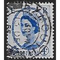 SG 546: 4d. ultramarine Definitive: Queen Eliza...