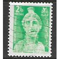 SYRIA 1967 CORE BUST 2 1/2p GREEN SG 942 FINE U...