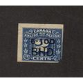 FX98 - #BHD, Nov. 1937 (Tobacco Overprint) - Canada Excise Tax Revenue Stamp