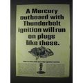 1968 Mercury Outboard Motors Ad - Thunderbolt Ignition