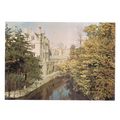 MAGDALEN COLLEGE, OXFORD, vintage postcard unus...