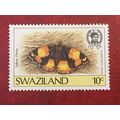 Swaziland QEII 1987 Butterflies 10c Yellow Pans...