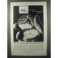 1960 Avis Rent a Car Ad - The car with your name on it waits for you
