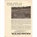 YOUNGSTOWN SHEET TUBE COMPANY 1930 over land un...