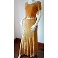 INDIAN WEDDING BRIDAL ORANGE & MUSTARD LEHENGA ...