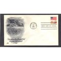 FDC Art Craft 1890 18c Flag (Cachet-U/A) CV00285