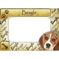 Beagle Picture Frame Fridge Magnet