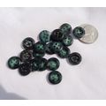TT20 20 Black Green Mottle Shirt Buttons 12mm 7...