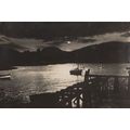 Fishing Boat at Loch Awe Moonlight Argyll & But...