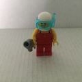 Official Lego Snorkler Woman with Fish Minifigure