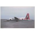Bonanza Fokker F27 Aircraft Postcard (A15244)