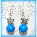 Sale Tibetan Hill Tribe Style Butterfly Jade Bl...