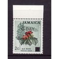 JAMAICA 1969 SG 281 2c on 2d BLUE MAHOE C - DAY...