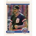 1984 Fleer Kirk Gibson baseball card #80- NM- T...