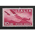 ITALY 1945 AIR 10L RED CAPRONI CAMPINI JET SG 6...