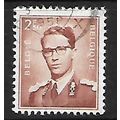 BELGIUM 1953 KING BAUDOUIN 2F.50 BROWN SG 2188 ...