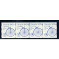 1901 5.9c Bicycle Fine MNH Dry Gum PNC 4/4 W0550