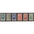 France Stamps Scott #B161 To B166, Mint Lightly...