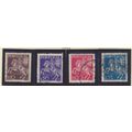 Portugal Stamps Scott #634 To 637, Used