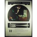 1913 Oneida Georgian Design Community Silver Ad