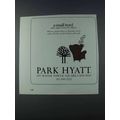 1981 Park Hyatt Hotel Ad - A Small Hotel