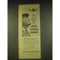 1963 South African Airways Advertisement - There goes another flight